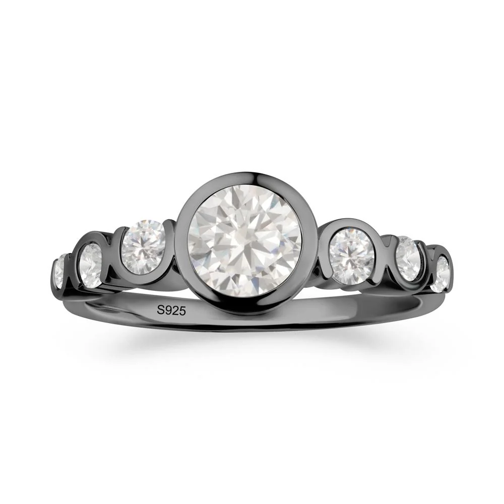 Cubic Zirconia Multi Stone Engagement Ring - Image 7