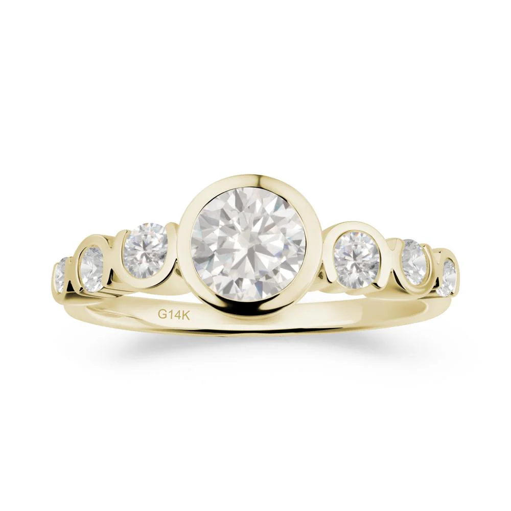 Cubic Zirconia Multi Stone Engagement Ring - Image 9