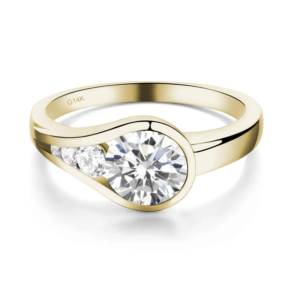 Cubic Zirconia Rupert's Drop Ring - Image 2