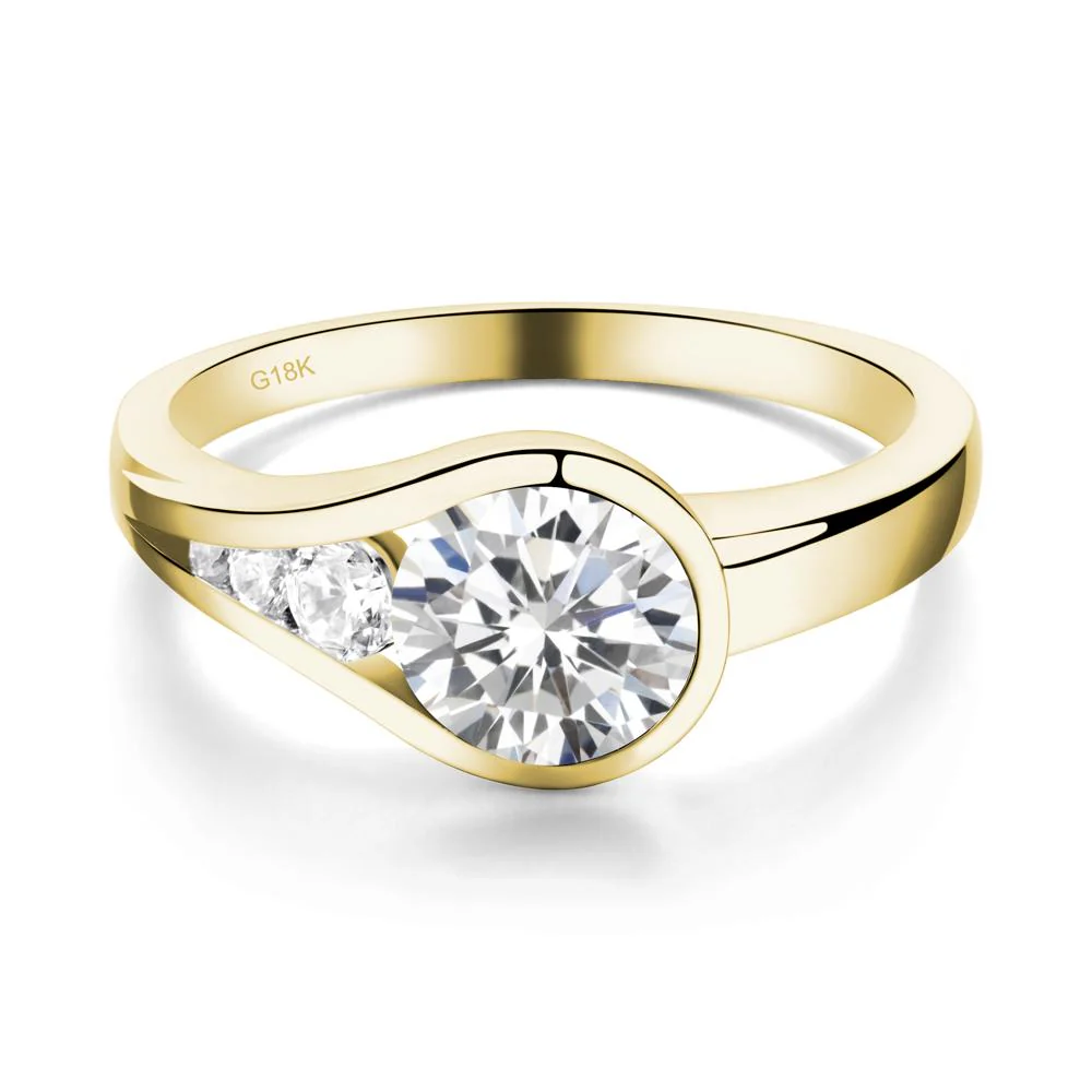 Cubic Zirconia Rupert's Drop Ring - Image 3