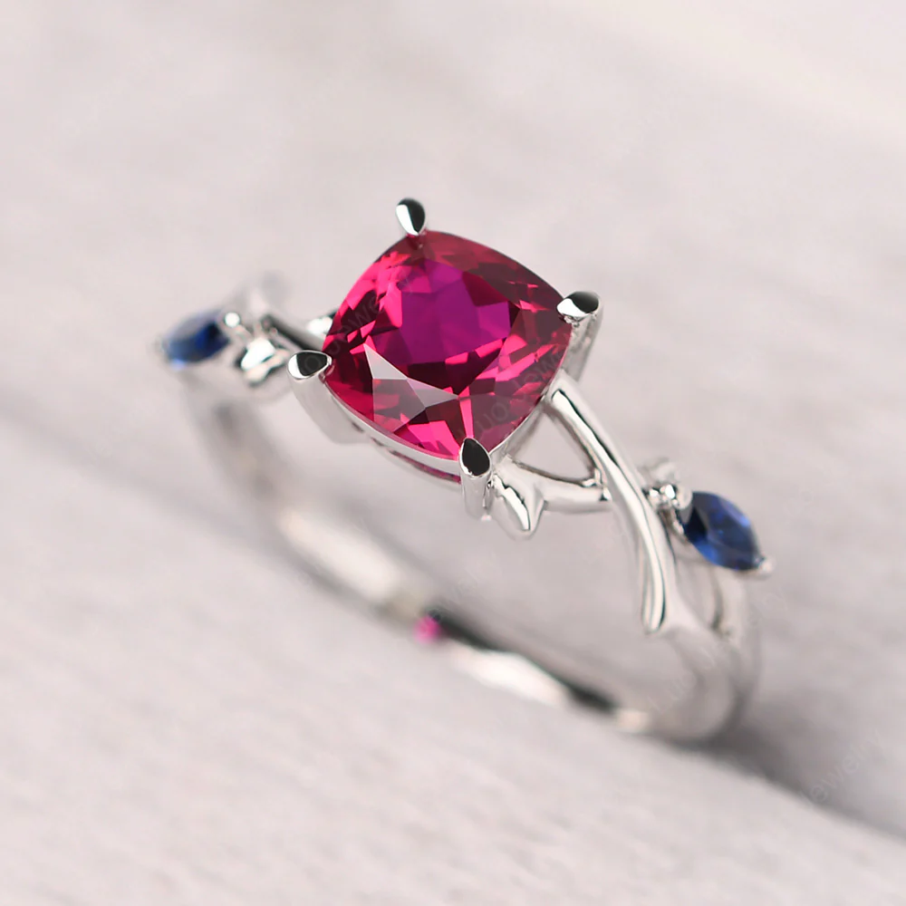 Ruby Willow Engagement Ring - Image 2