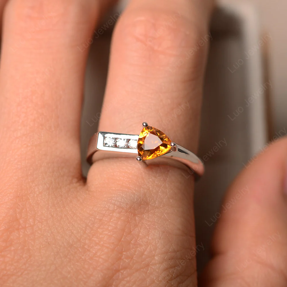 Citrine Arrow Ring - Image 4