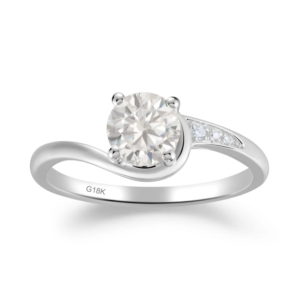 Dainty Round Cubic Zirconia Ring for Women - Image 6