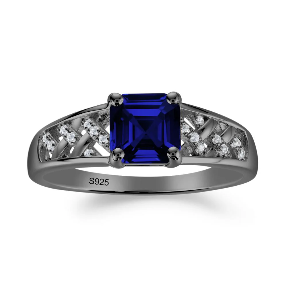 Delicate Sapphire Promise Ring - Image 3