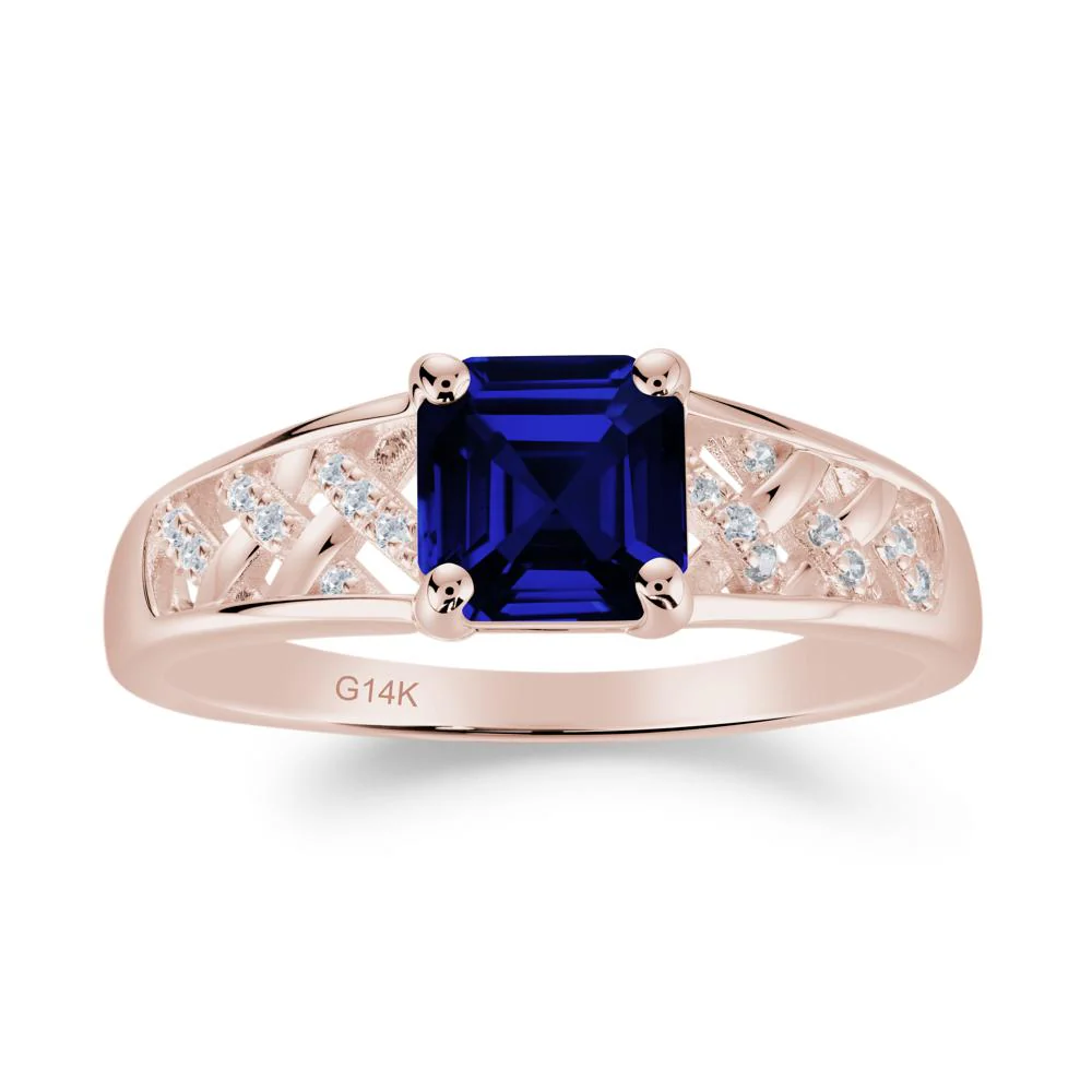 Delicate Sapphire Promise Ring - Image 6