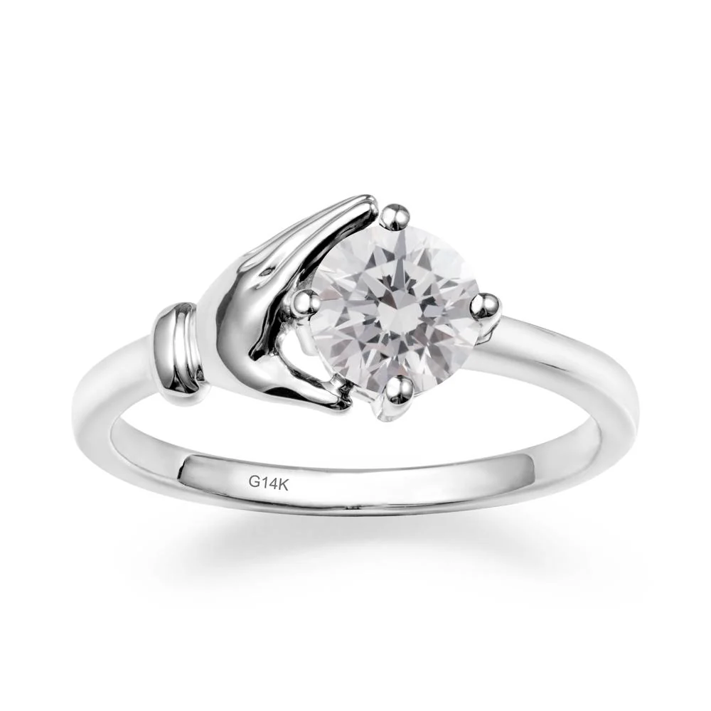 Diamond Hand Shaped Ring - Image 3