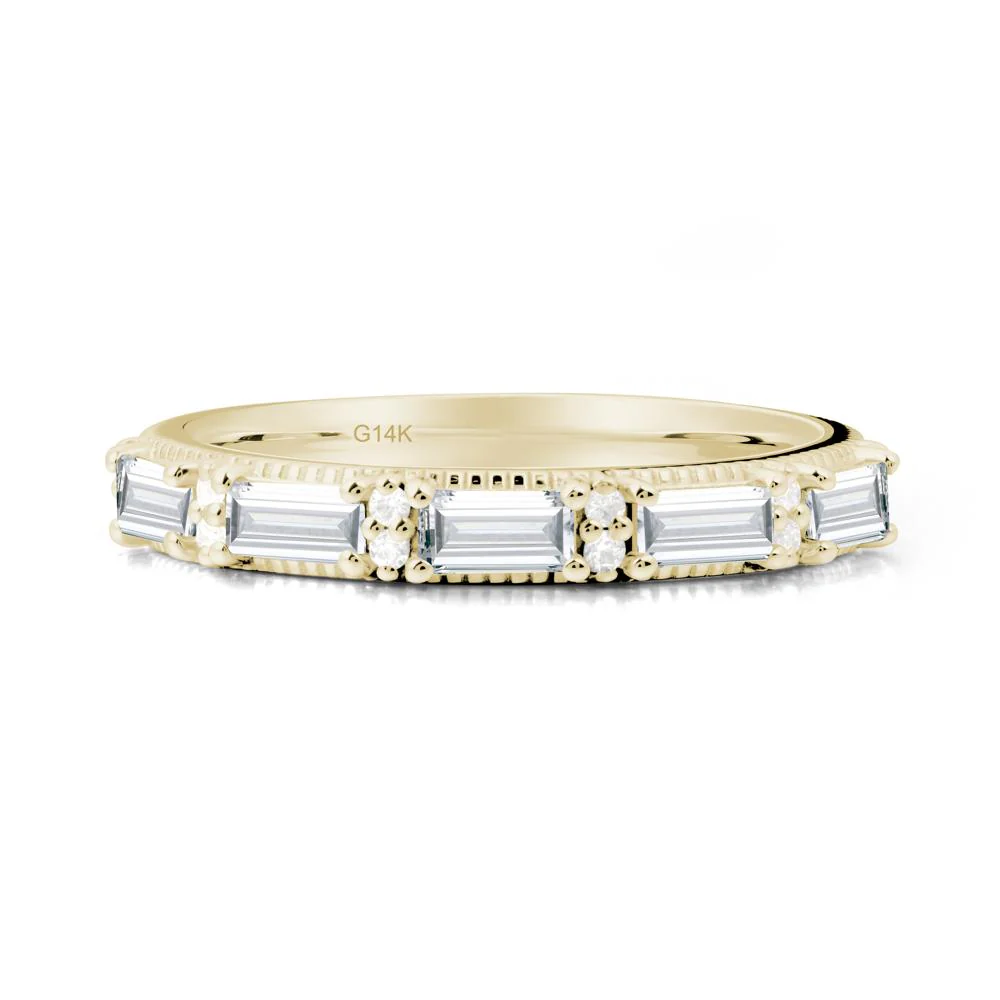 Diamond Milgrain Engagement Ring - Image 3