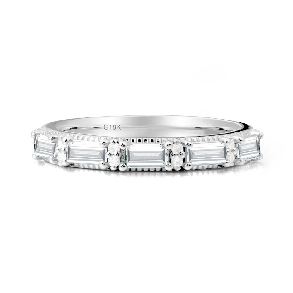 Diamond Milgrain Engagement Ring - Image 6