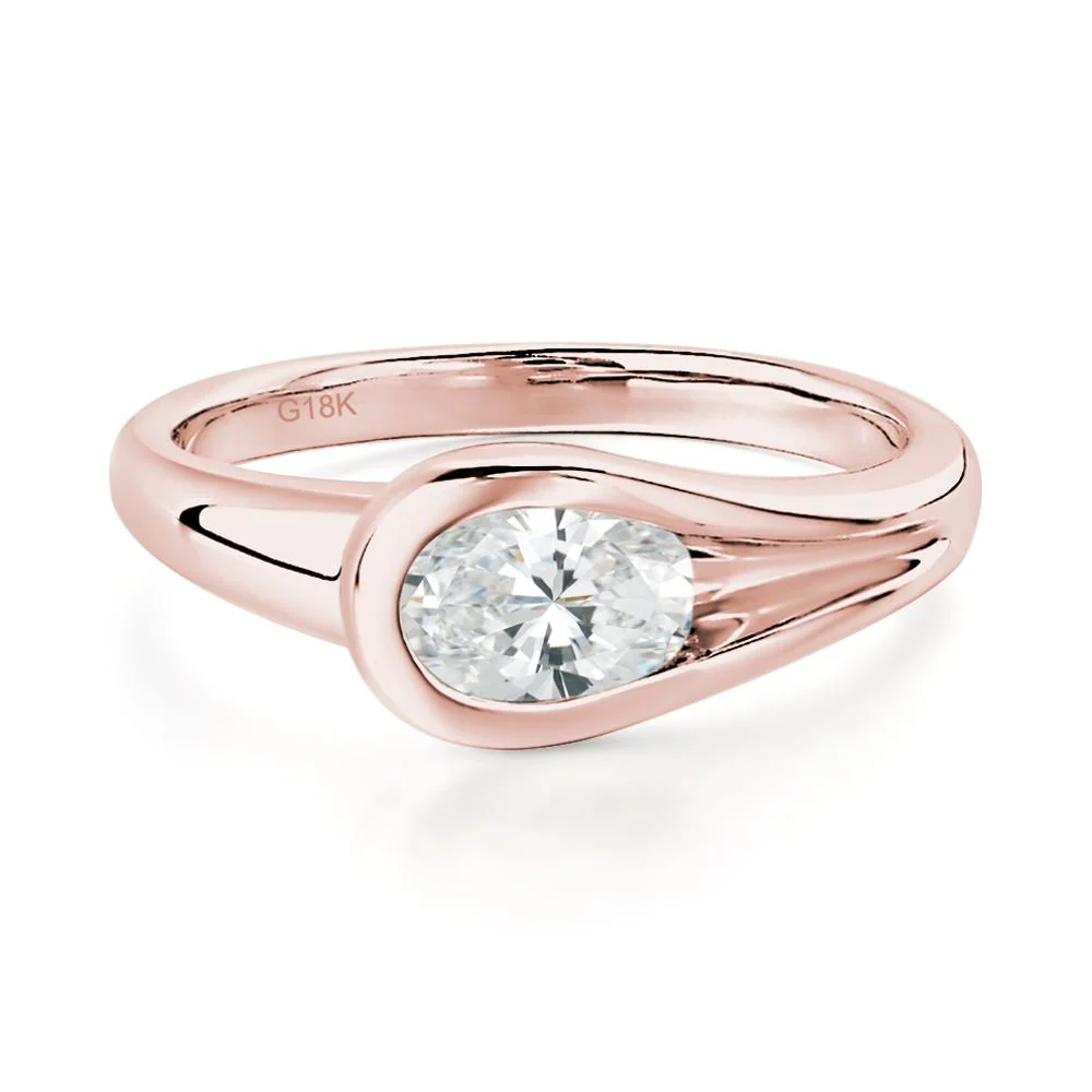 Diamond Streamline Ring - Image 4