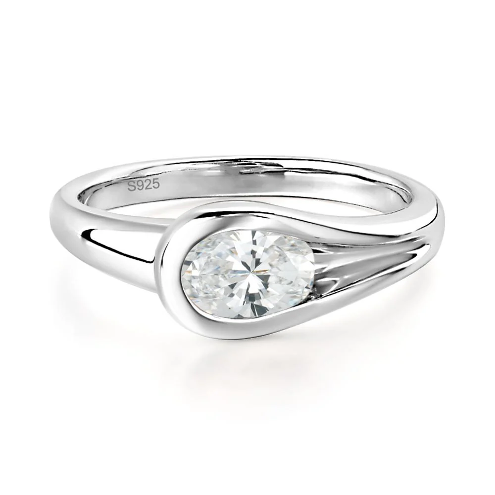 Diamond Streamline Ring - Image 9