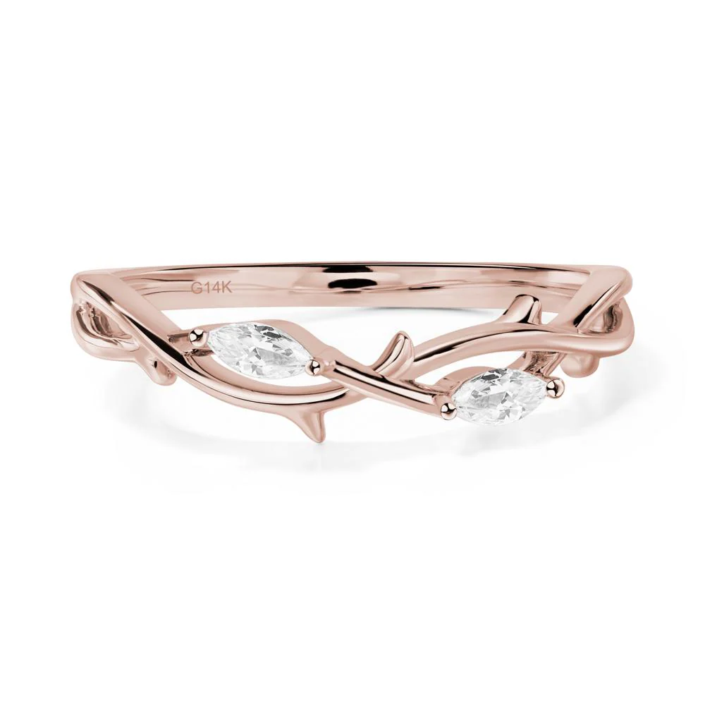 Diamond Twig Engagement Ring - Image 12