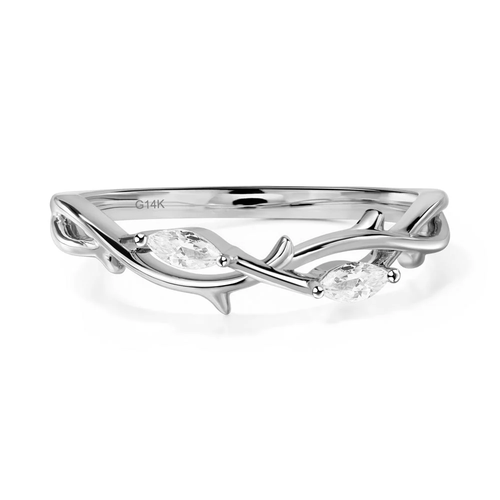 Diamond Twig Engagement Ring - Image 14