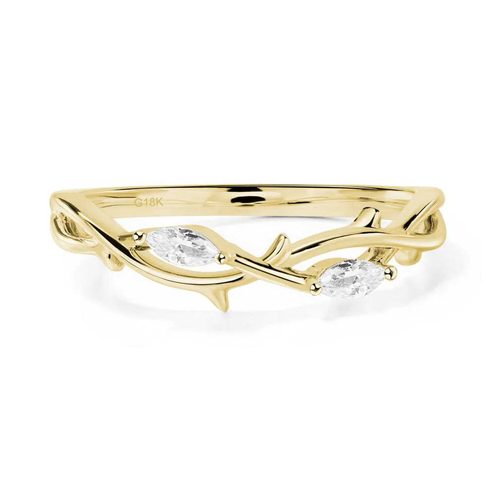Diamond Twig Engagement Ring - Image 22