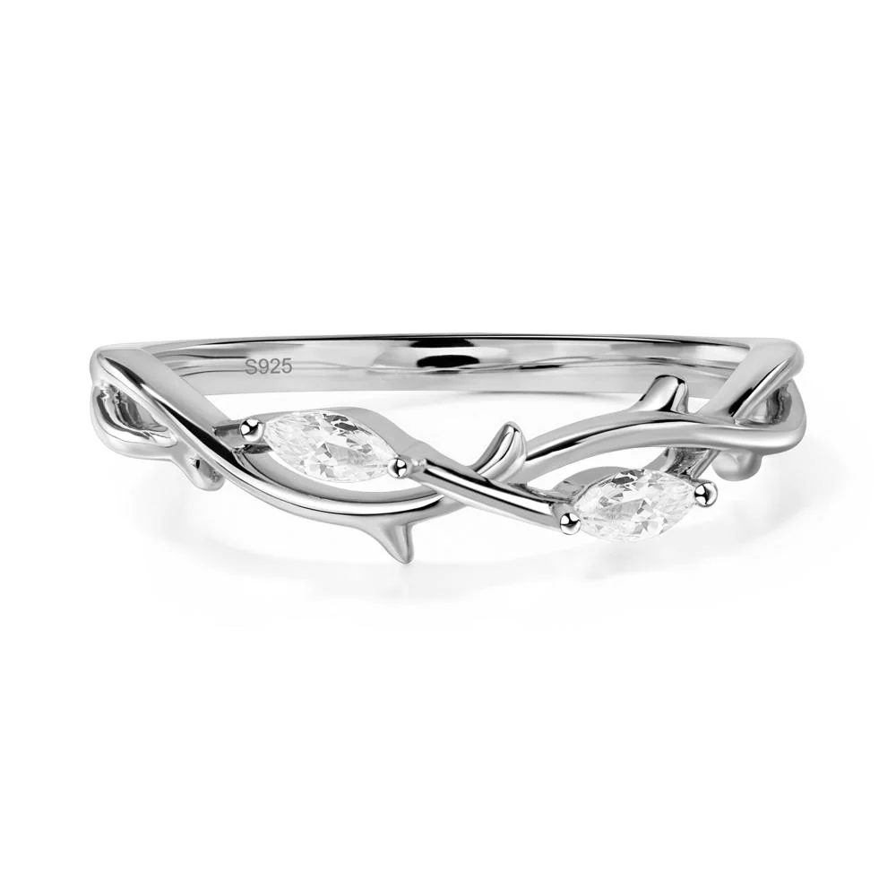 Diamond Twig Engagement Ring - Image 28