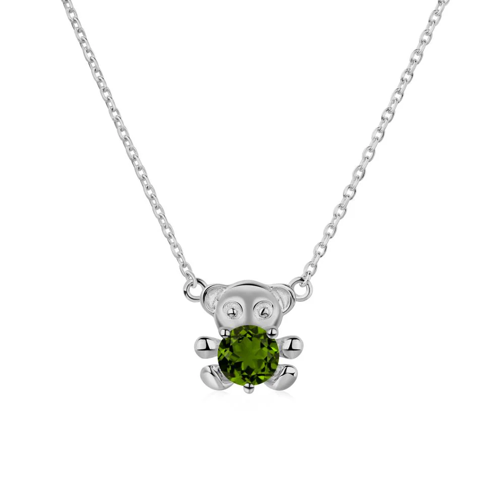 Diopside Bear Necklace - Image 3