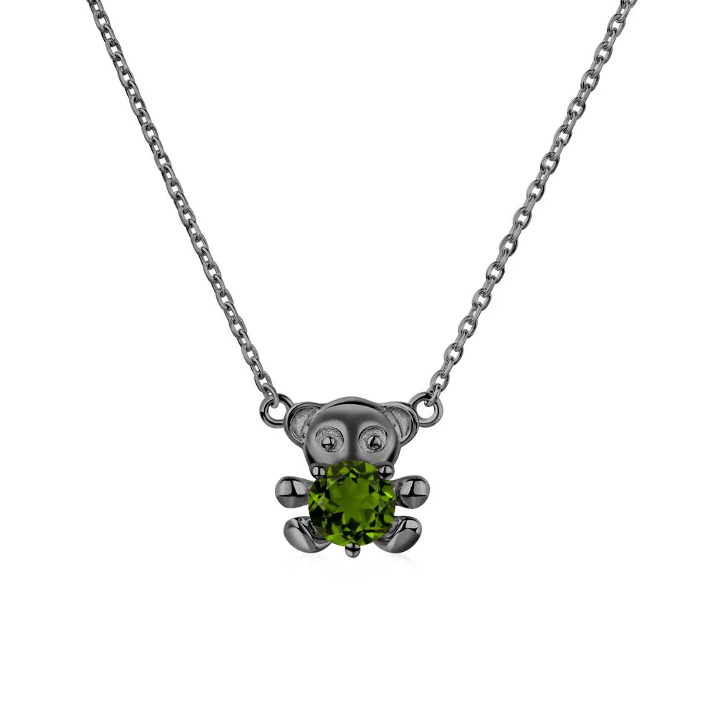 Diopside Bear Necklace - Image 4