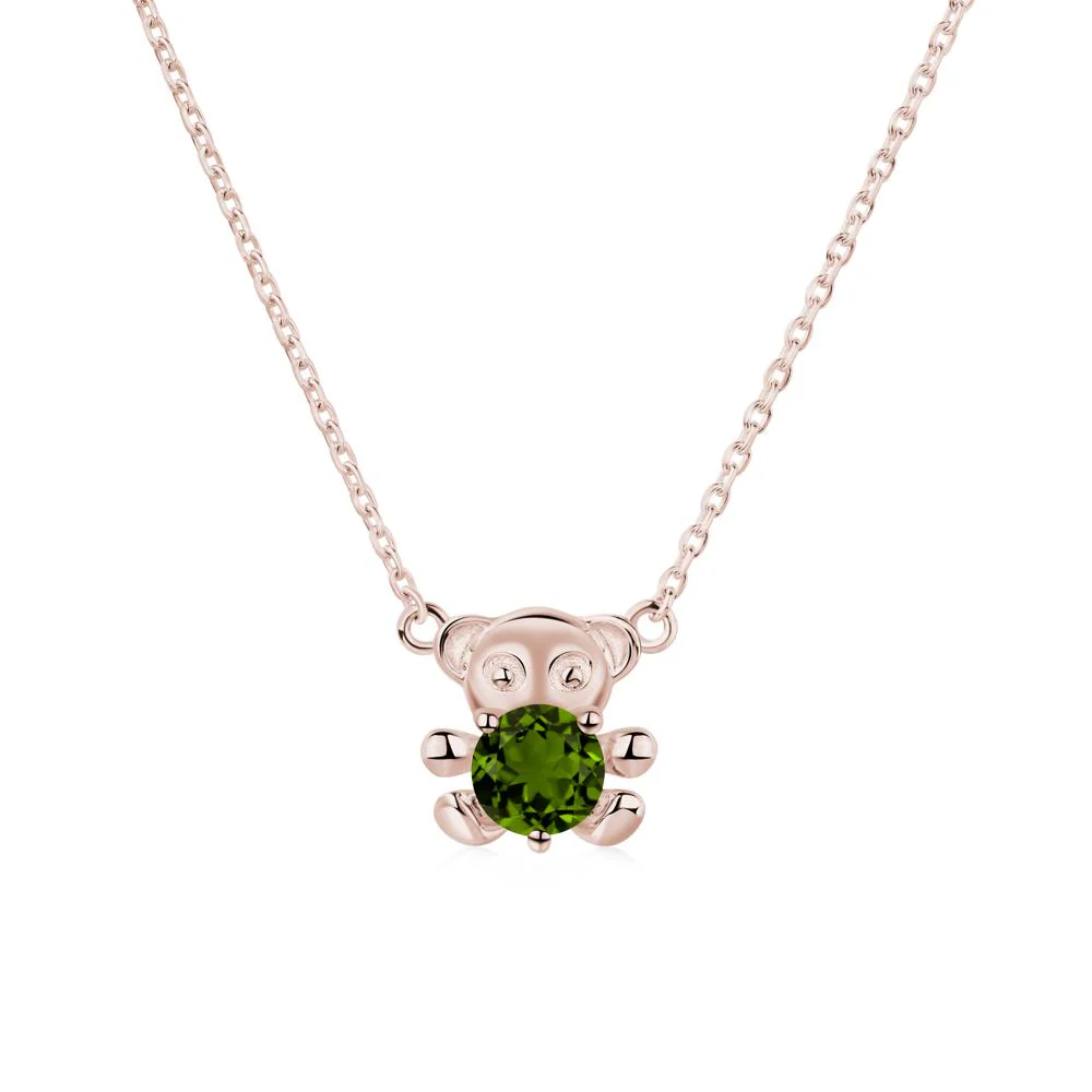 Diopside Bear Necklace - Image 8