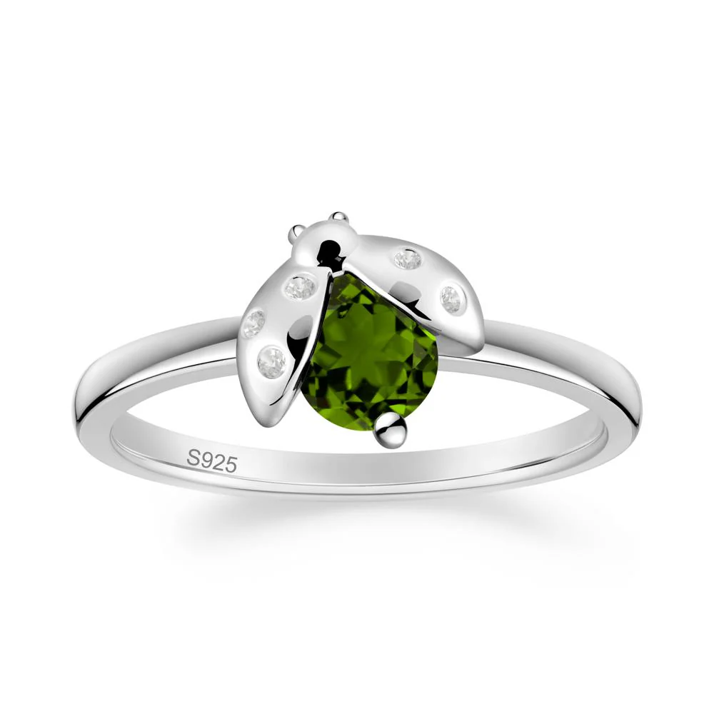 Diopside Ladybug Ring - Image 5