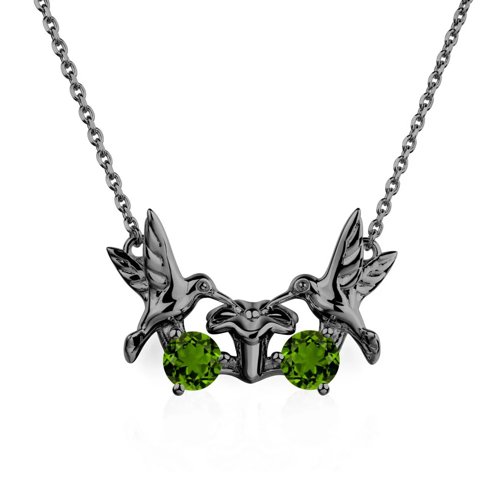 Diopside Necklace Hummingbird - Image 2