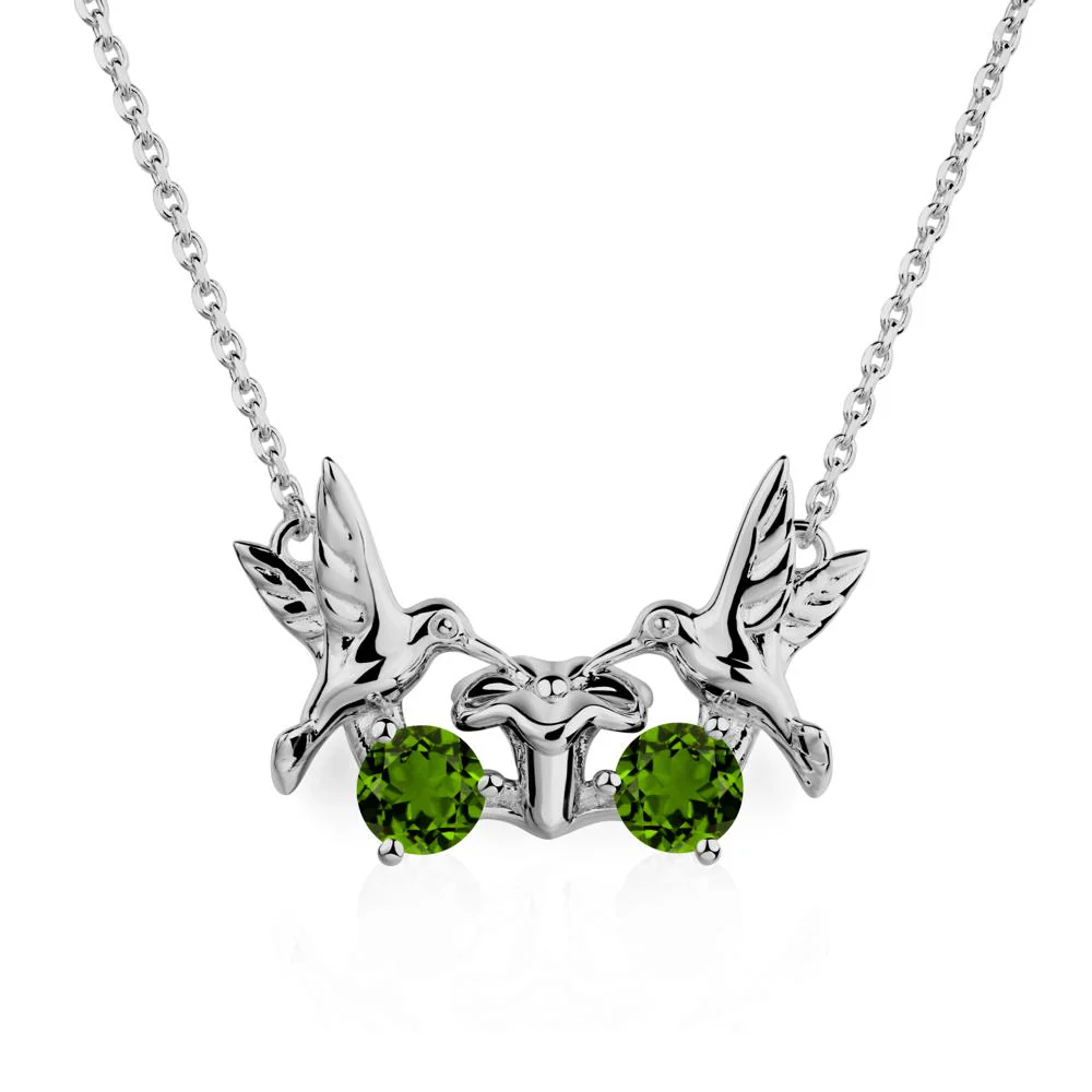 Diopside Necklace Hummingbird - Image 6
