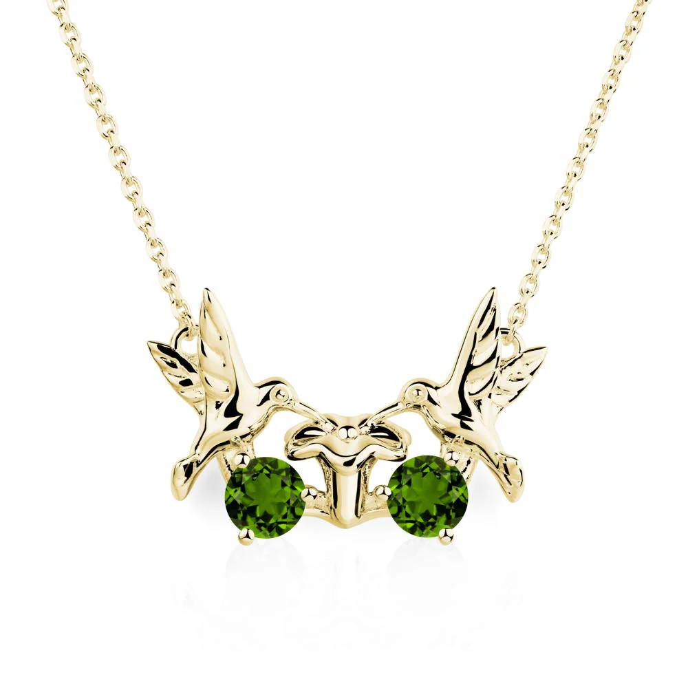 Diopside Necklace Hummingbird - Image 8