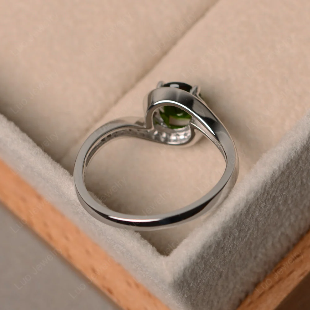 Diopside Swirl Ring - Image 3