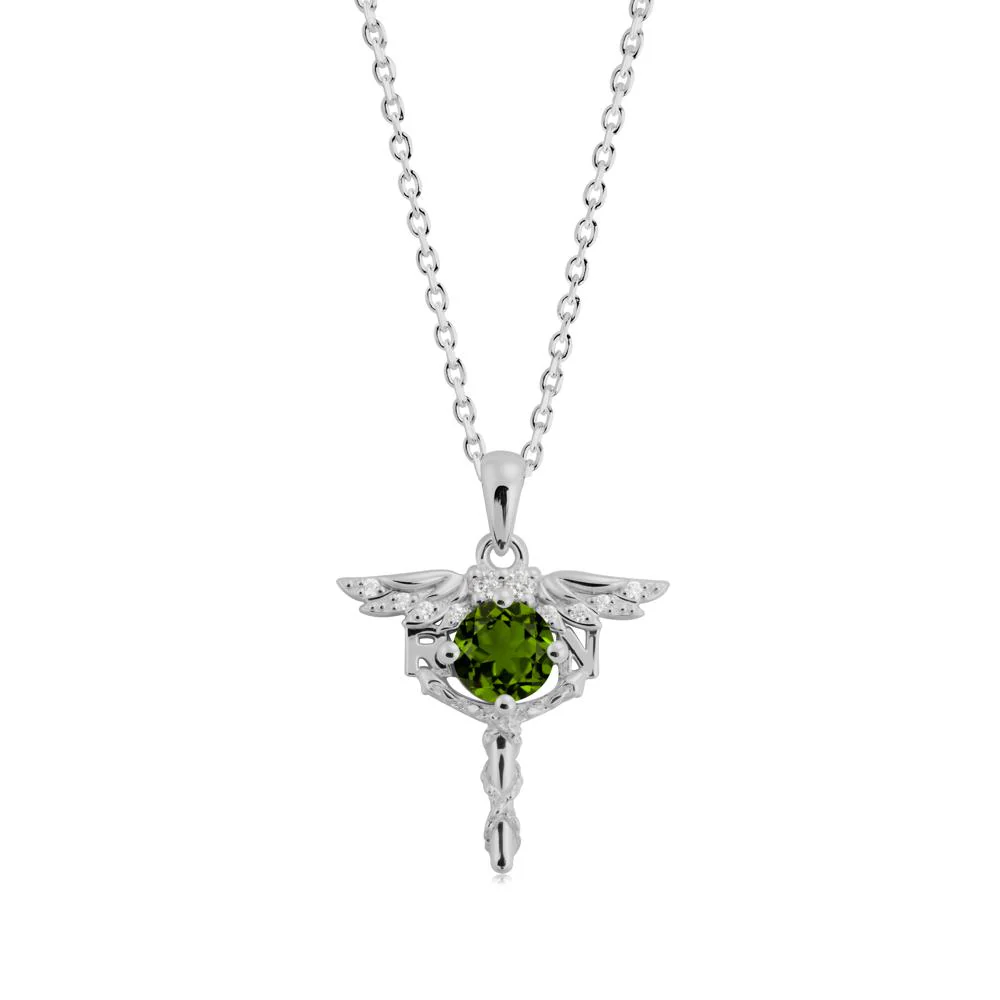Diopside Rn Nurse Necklace - Image 2