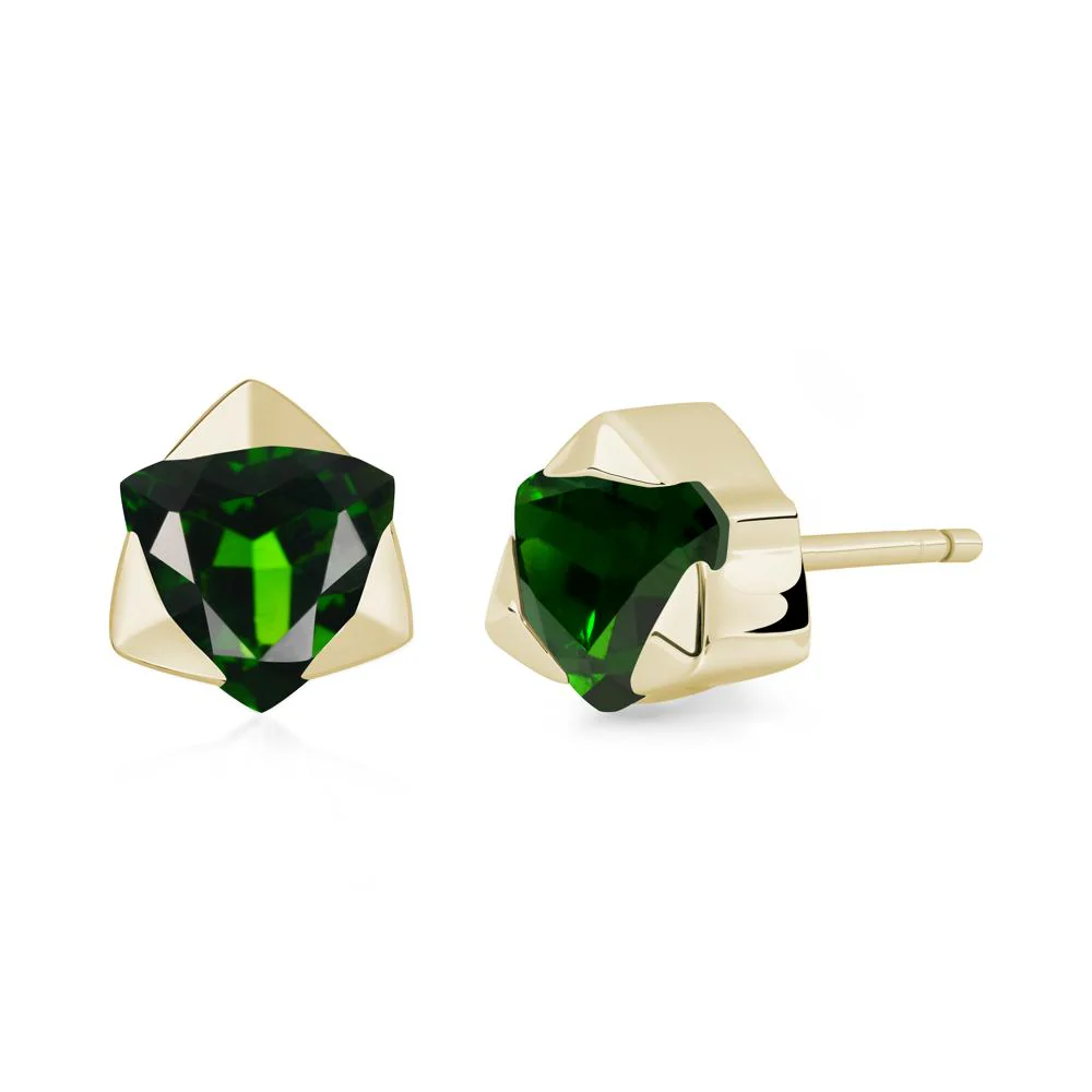 Diopside Star of David Earrings - Image 4