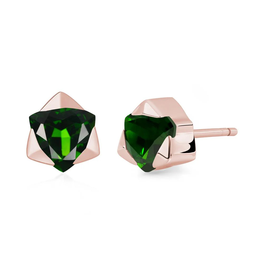 Diopside Star of David Earrings - Image 5