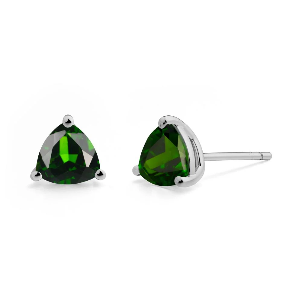 Diopside Stud Earrings - Image 6