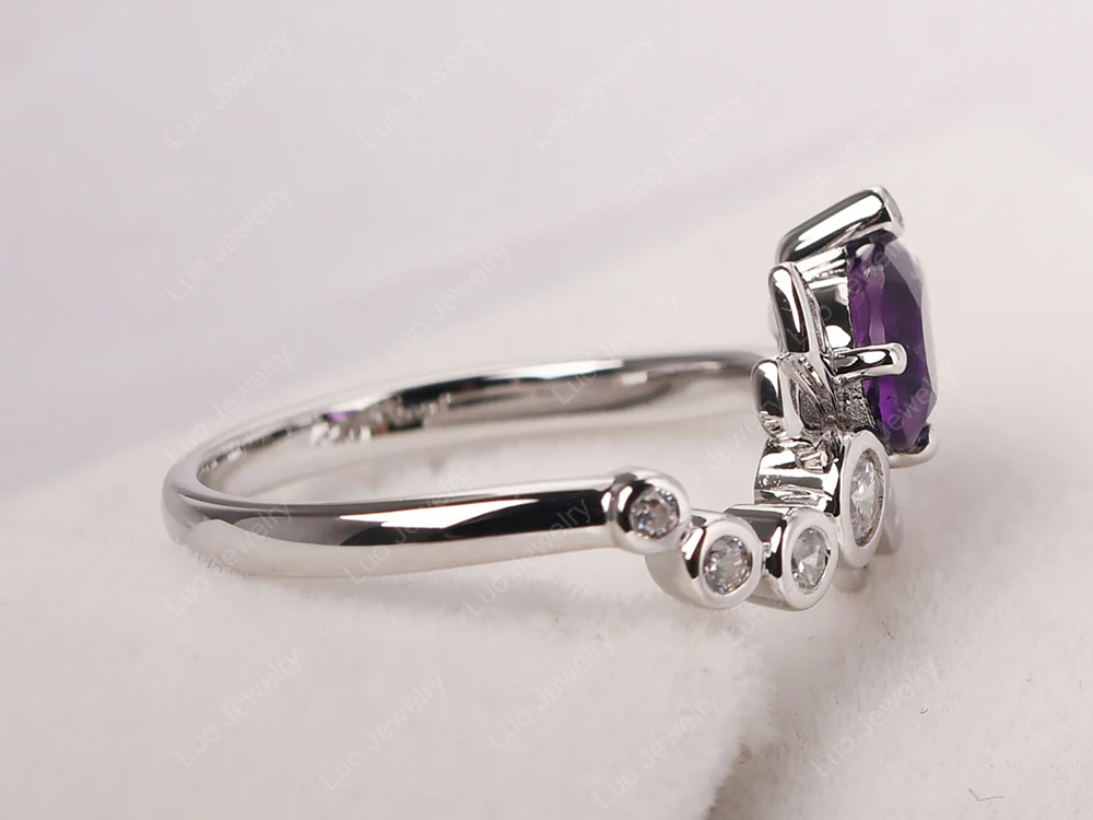 Amethyst Dragonfly Ring - Image 4