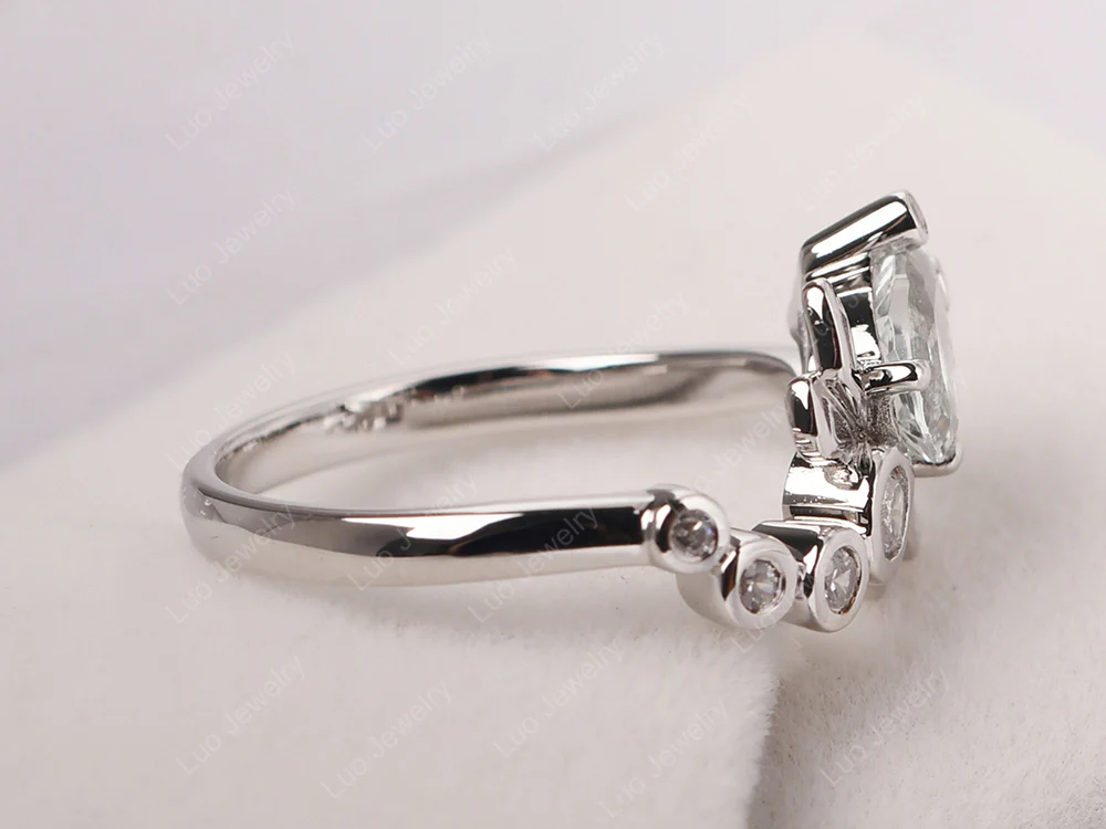 Green Amethyst Dragonfly Ring - Image 4