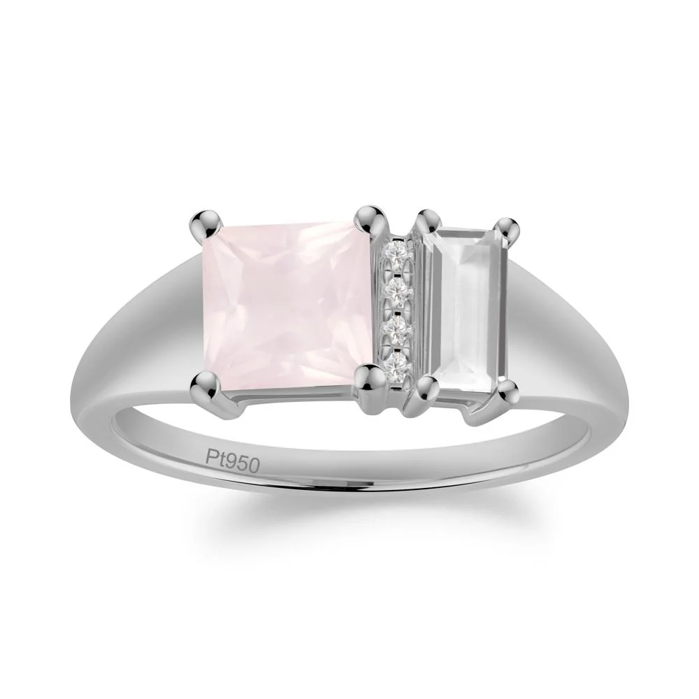 White Topaz Rings