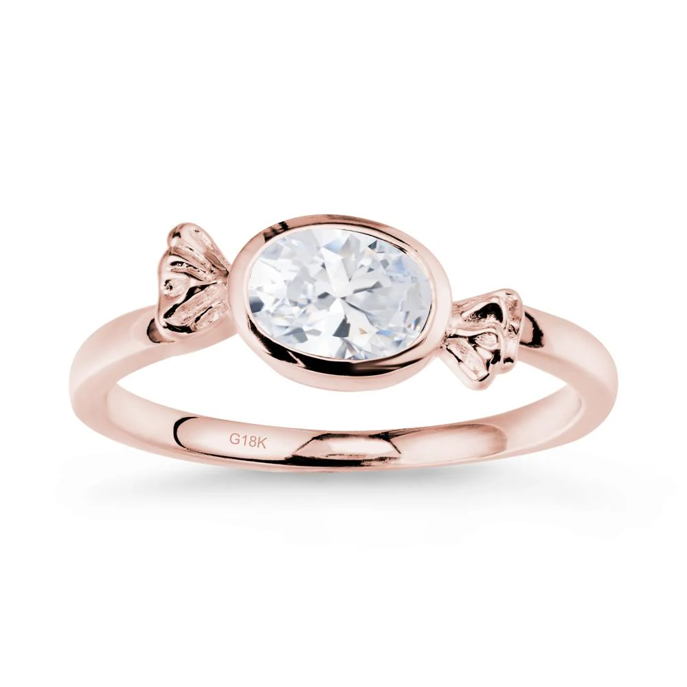 East-West Halloween Cubic Zirconia Ring - Image 4