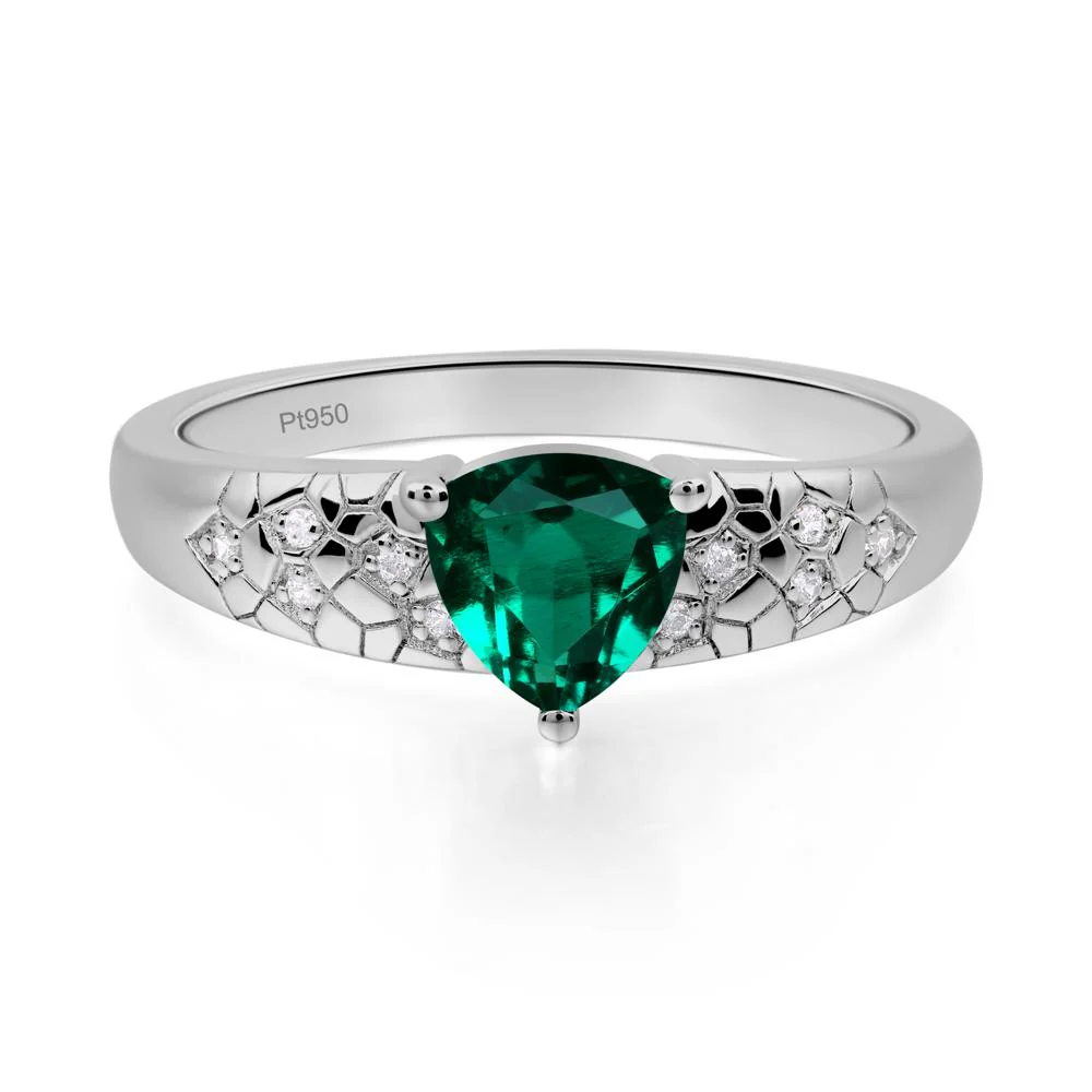 Emerald Cracked Ring - Image 9