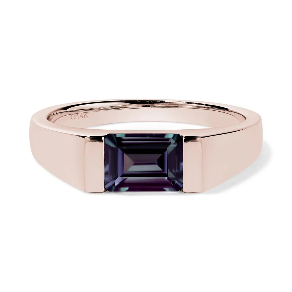 Alexandrite Gender Neutral Ring - Image 5