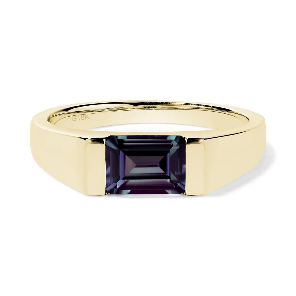 Alexandrite Gender Neutral Ring - Image 8