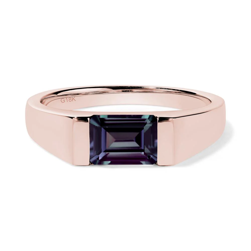 Alexandrite Gender Neutral Ring - Image 9
