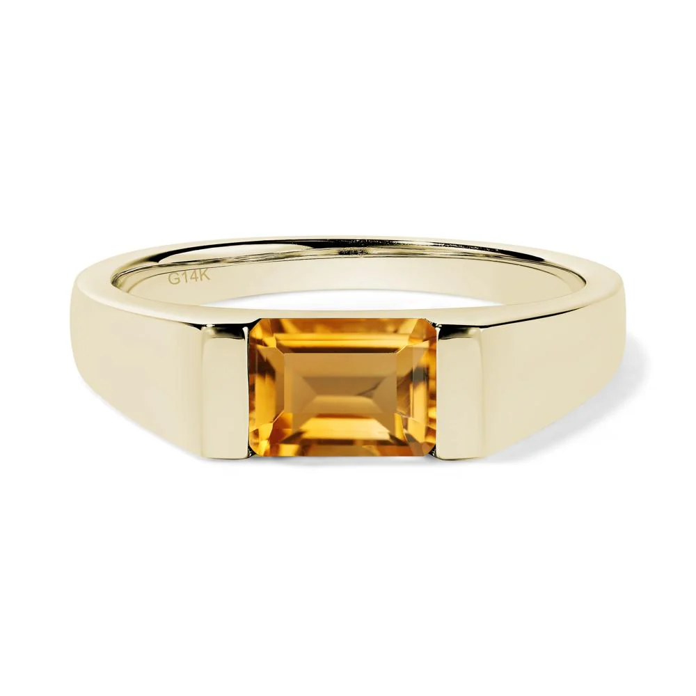 Citrine Gender Neutral Ring - Image 4