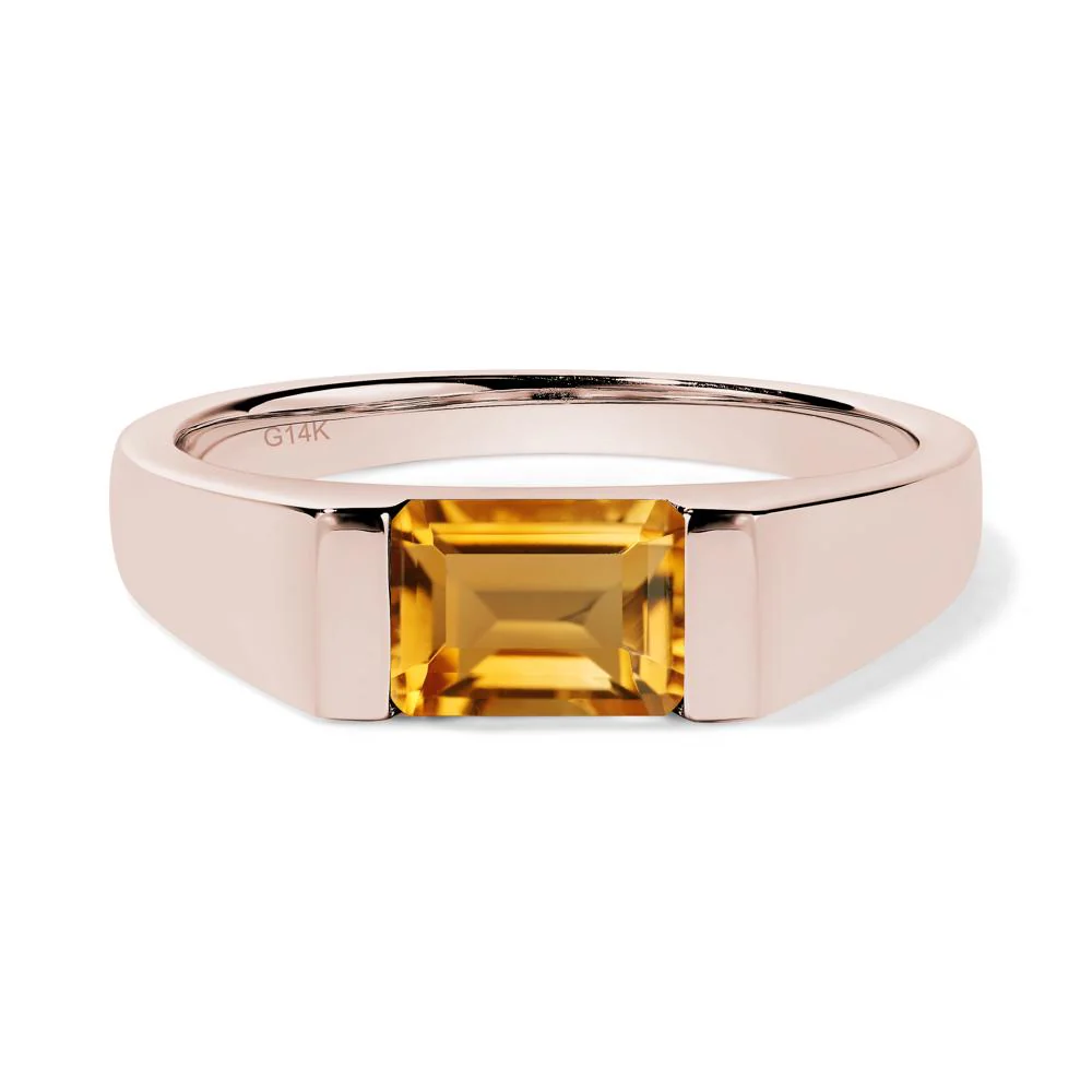 Citrine Gender Neutral Ring - Image 5