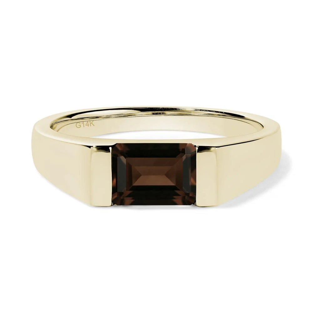 Smoky Quartz Unisex Ring - Image 4