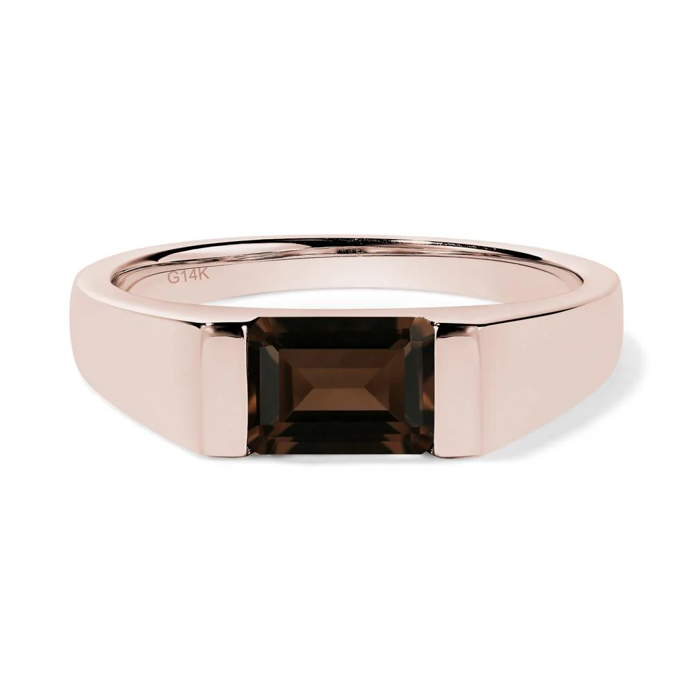 Smoky Quartz Unisex Ring - Image 5