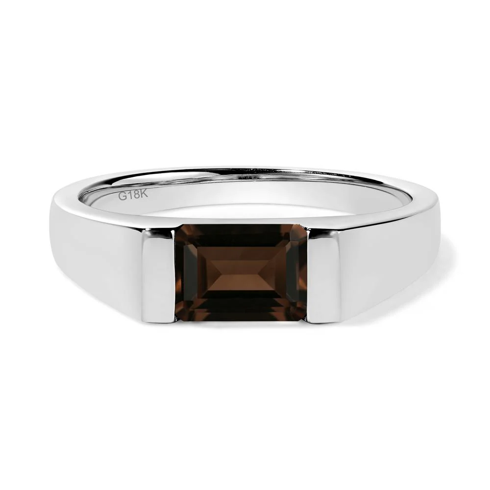 Smoky Quartz Unisex Ring - Image 7