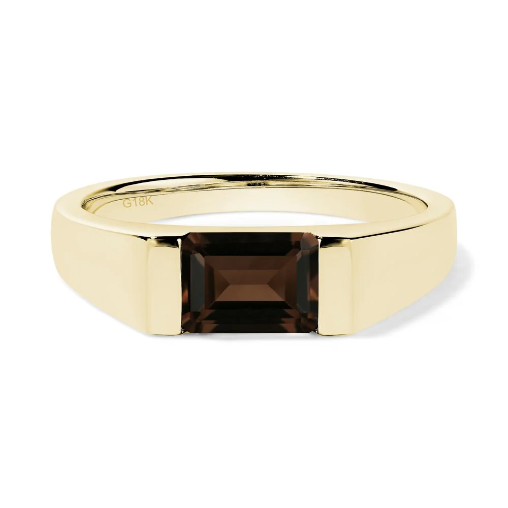 Smoky Quartz Unisex Ring - Image 8