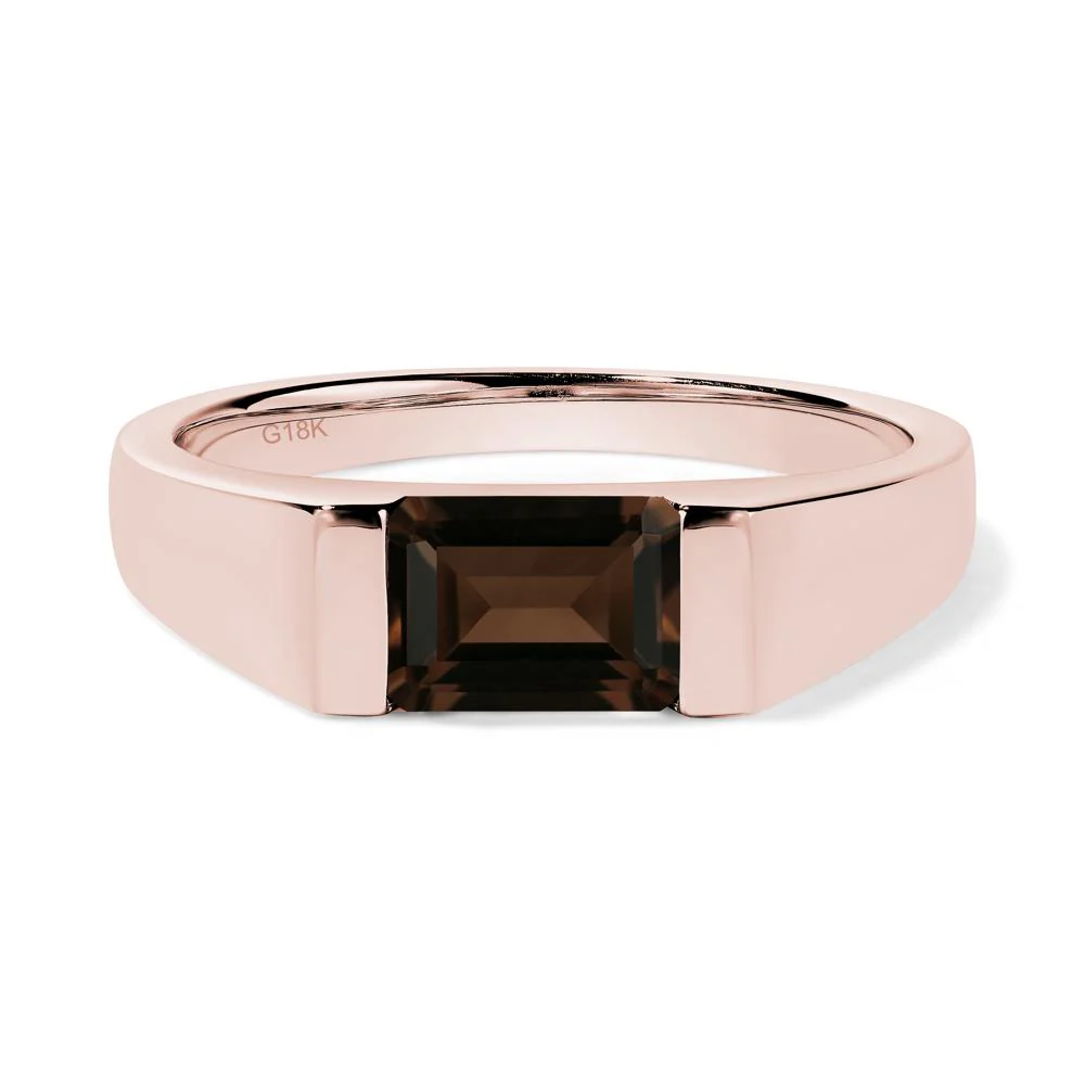 Smoky Quartz Unisex Ring - Image 9