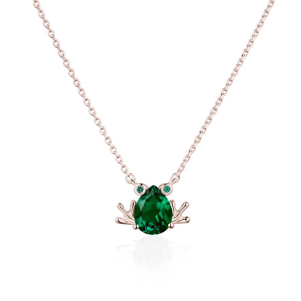 Emerald Frog Necklace - Image 5