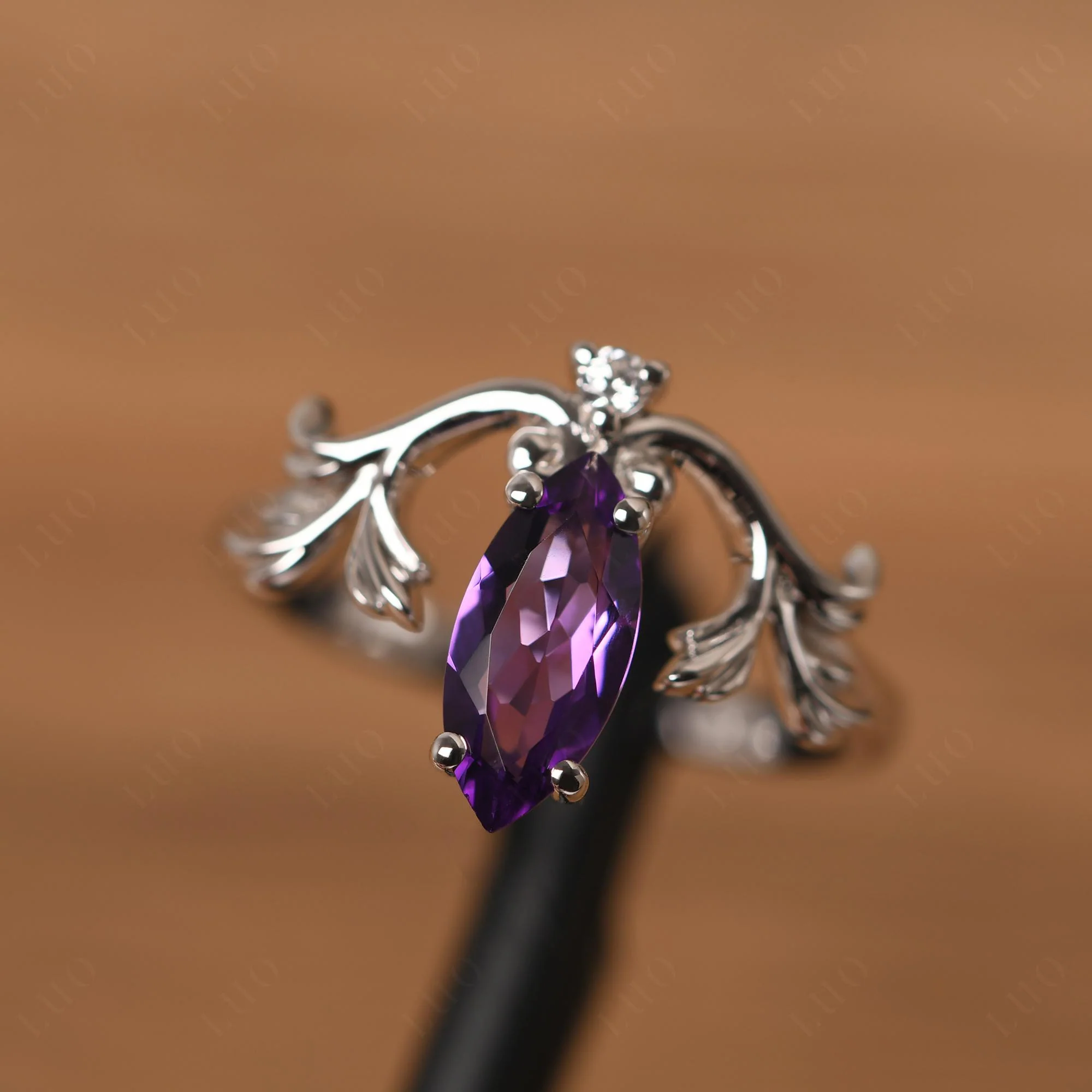 Amethyst Branch Ring - Image 10