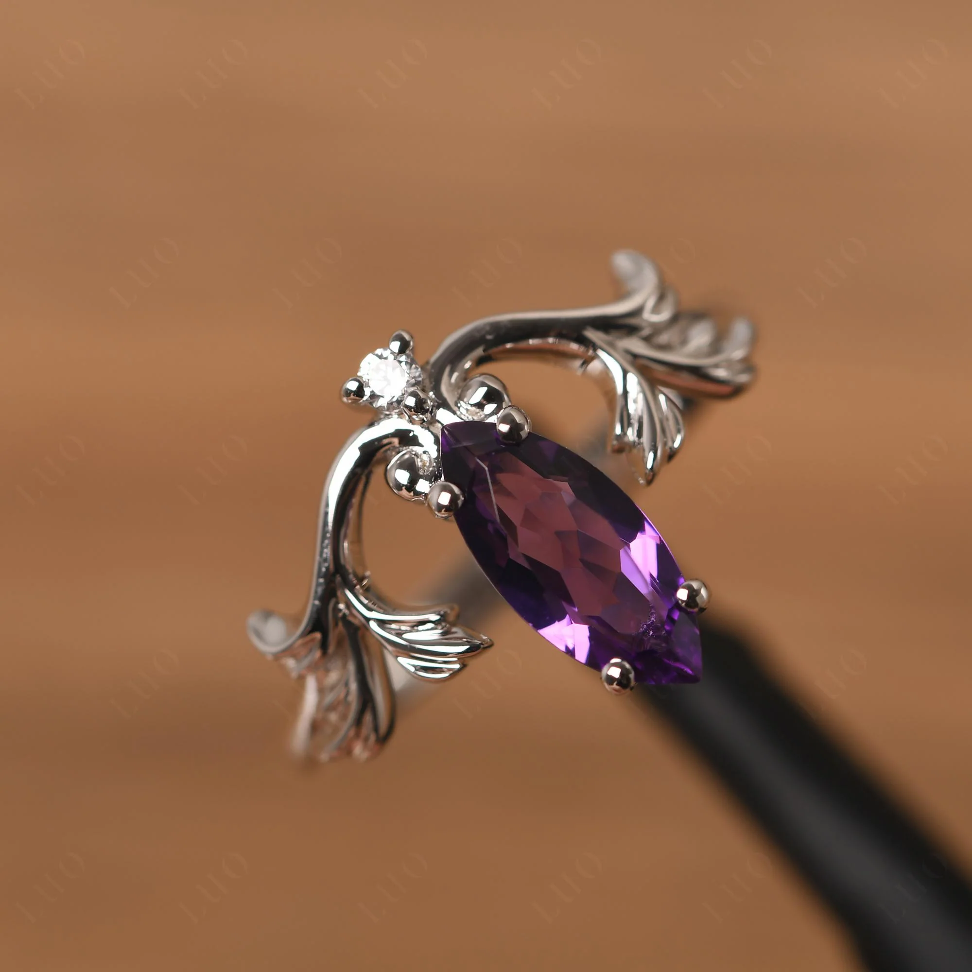 Amethyst Branch Ring - Image 11