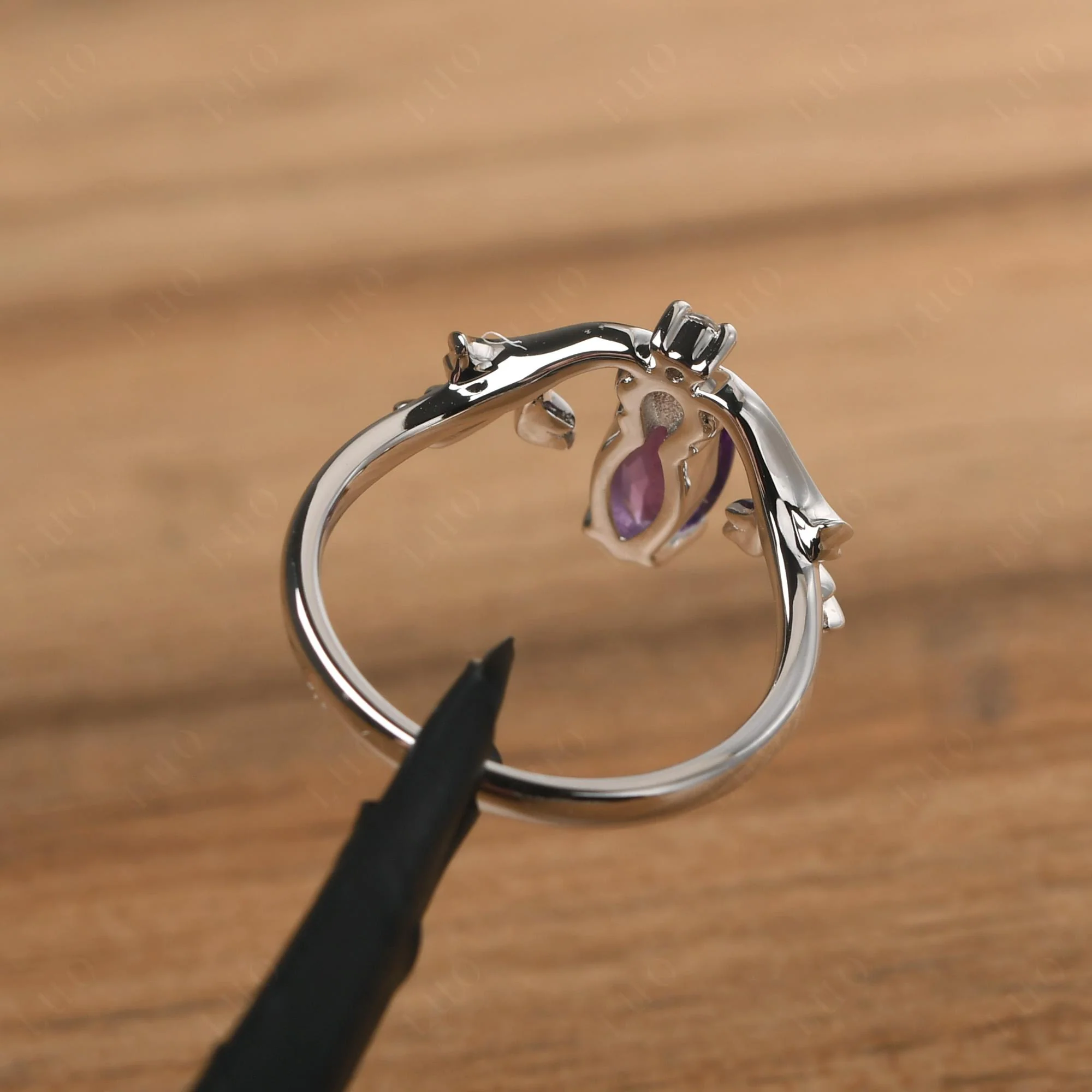 Amethyst Branch Ring - Image 12