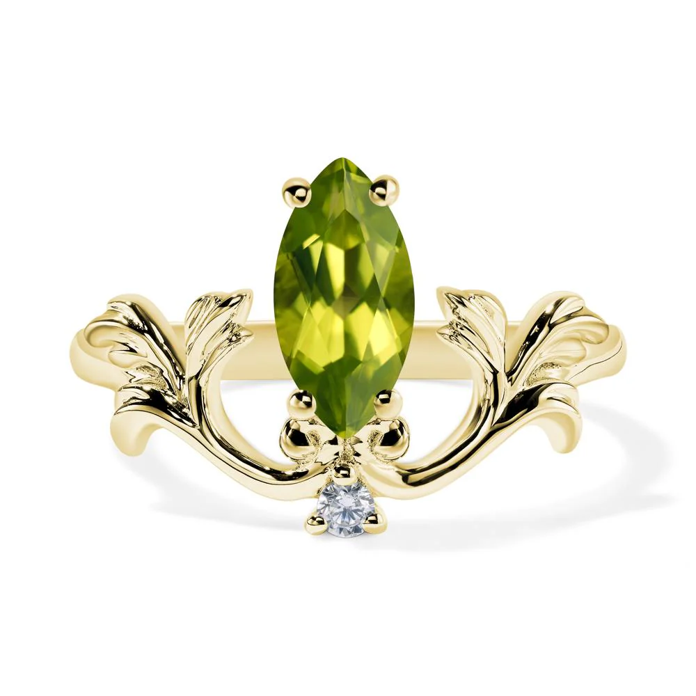 Peridot Branch Ring - Image 8